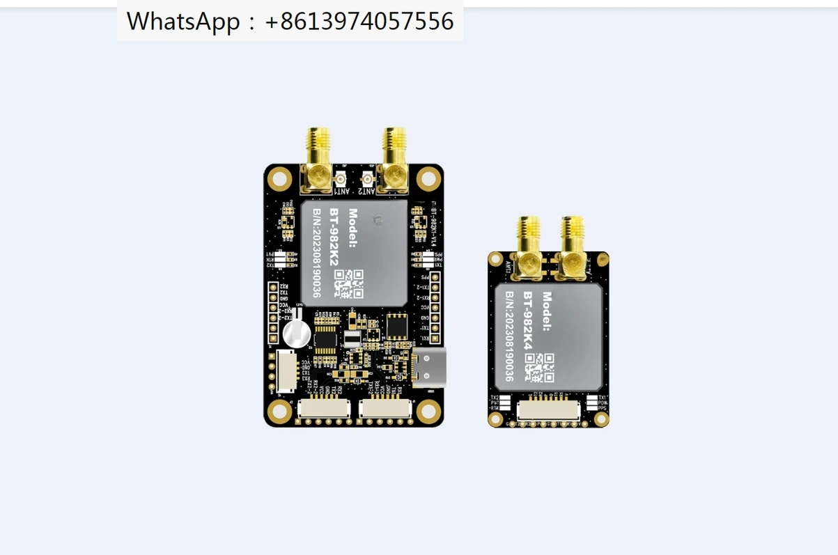 

UM982 module RTK high-precision centimeter-level dual-antenna directional UAV GNSS board BT-982K1