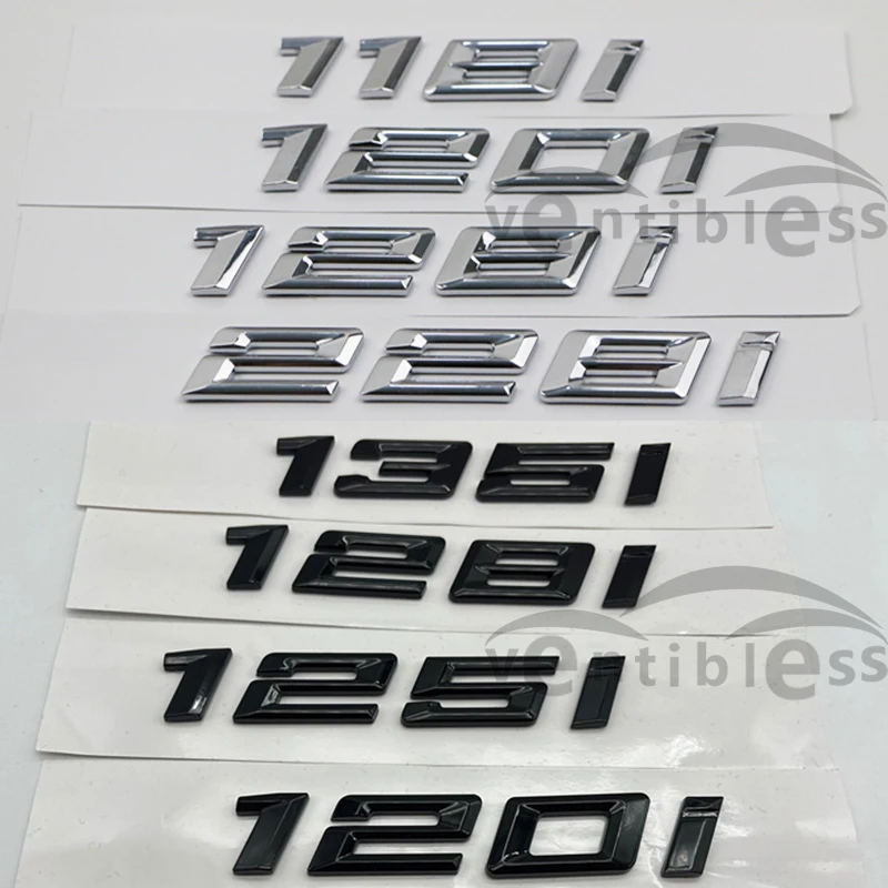 Badge Coffre 135i Emblème Coffre BMW Série 1 - Badge 116i à 135i