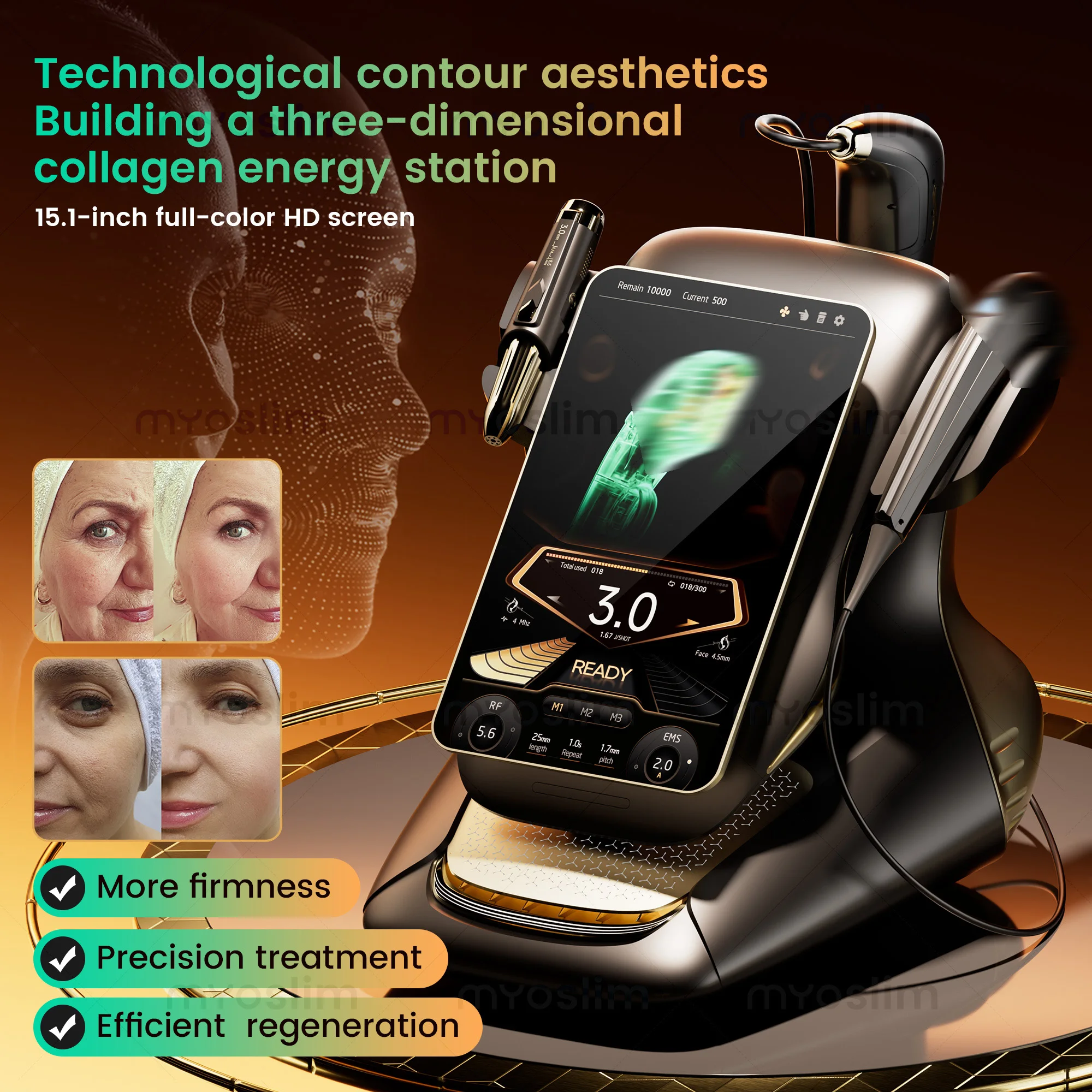 New 25D 360MAX Beauty Machine for Facial Lifting, Skin Tightening and Body Slimming Latest Salon Equipment 2