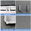 Foldable Storage Bag Clothes Organizer Waterproof Oxford Clear Window Clothing Wardrobe Organizer Home Non Woven Storage Box 5