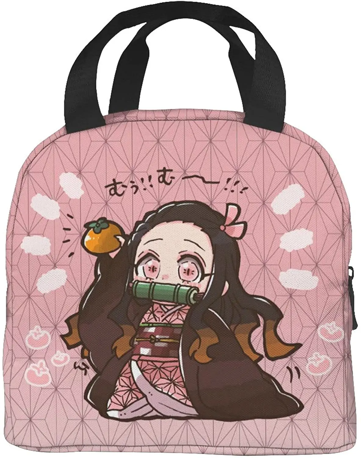 Roffatide Anime Demon Slayer Kamado Nezuko Lunch Bag Leakproof