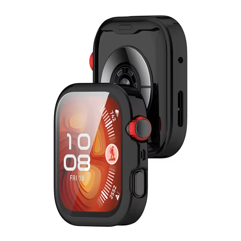 Premium Full Cover TPU Protective Case for Smartwatch - Screen Protector & Bumper Shell Accessory