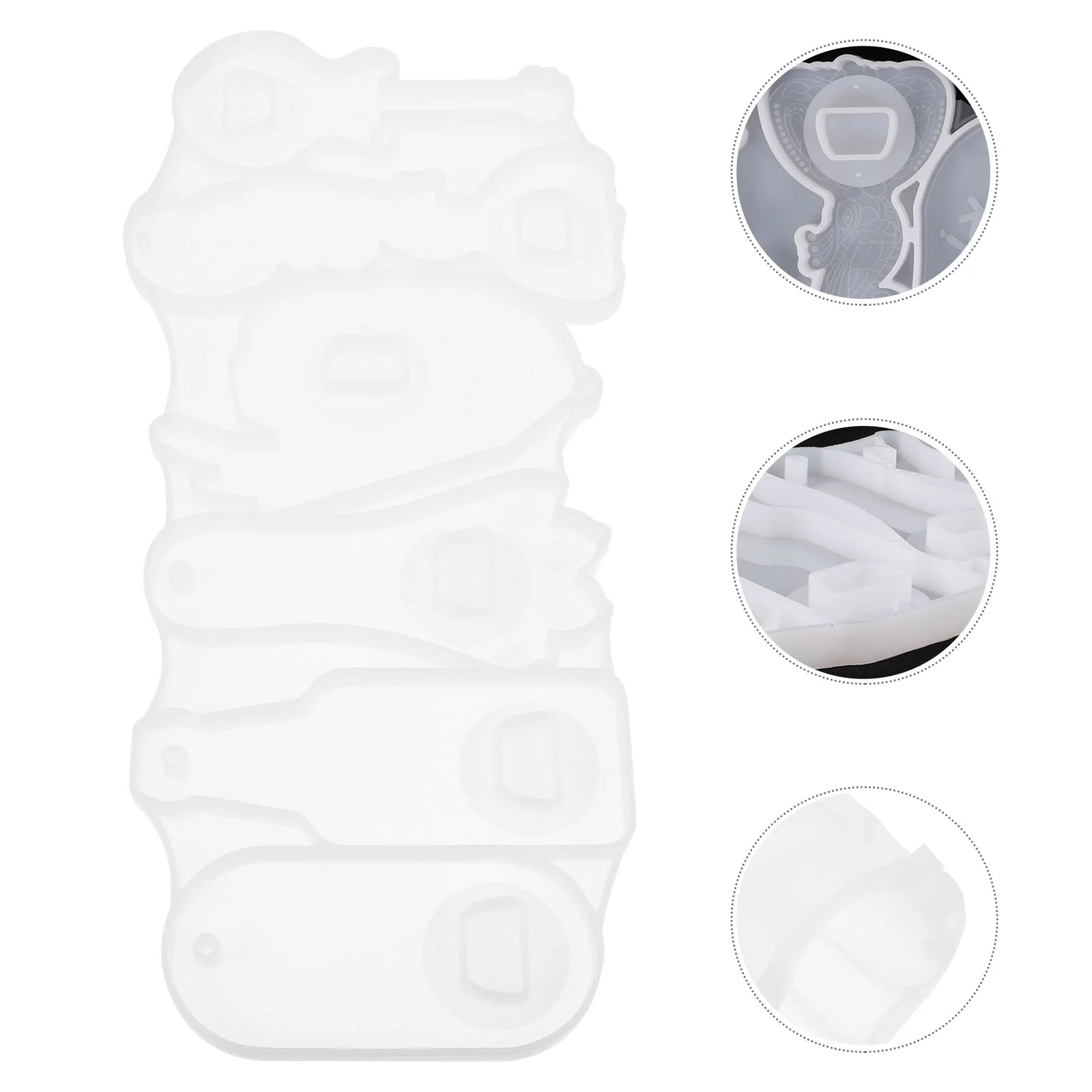 

Bottle Opener Mold Portable Lid Household Can Molds White Multi-function Small