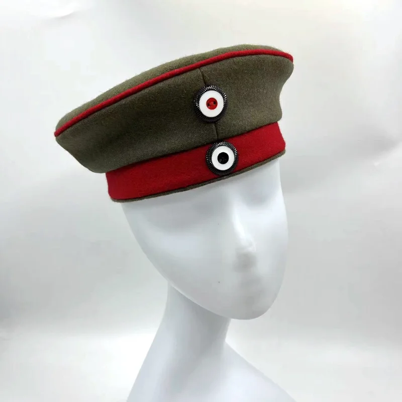 Deutsch Uniform Kappe Kratzchen Feldmutzen Field Cap Preußische 