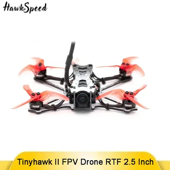 EMAX Tinyhawk II Drone FPV RTF 2.5 Pollici, F4 5A ESC 25-200mW VTX RunCam Nano 2 con Occhiali e Controller per Droni RC