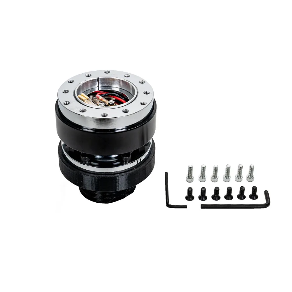 Adattatore Universale Per Volante Convertitore A Sgancio Rapido 70Mm 74Mm Per Thrustmaster T500/T300/Ts-Pc/Tx Accessorio Per Auto Da Gioco Da Corsa