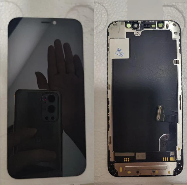 Pantalla LCD OLED para iPhone 11 Pro Max 12 13, sin Chips táctiles IC, para  resolver el problema de la pantalla NO genuina, 1 unidad - AliExpress