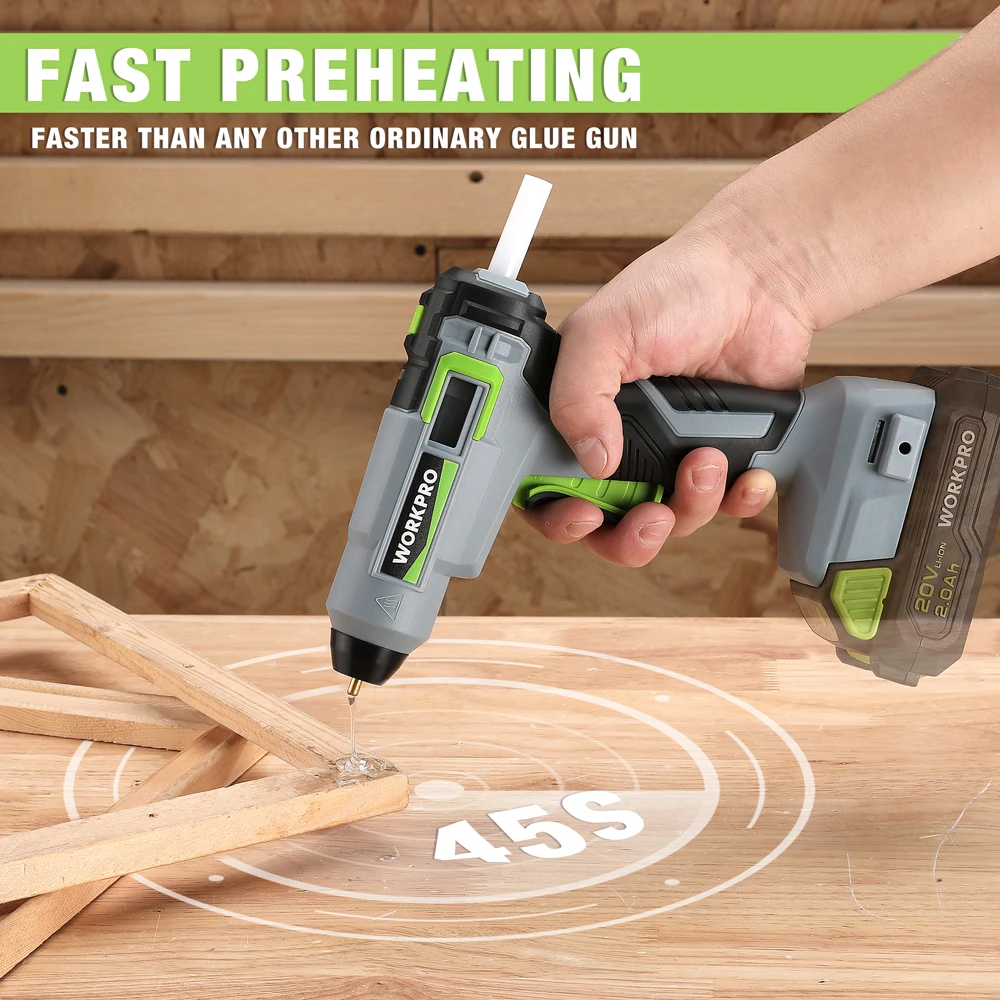 Рисунок 3 - Набор клеевого пистолета WORKPRO с палочками