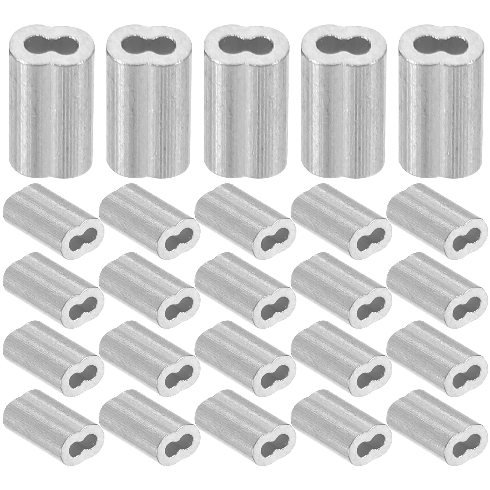 Wire Rope Sleeves Aluminum Crimping Loop Sleeves Cable Crimps Ferrules Wire Rope Crimping Tool Wire Rope Cable Line