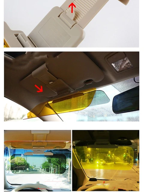 Car Sun Visor Anti-Dazzle Anti-UV Polarized Sunshade Plate Day