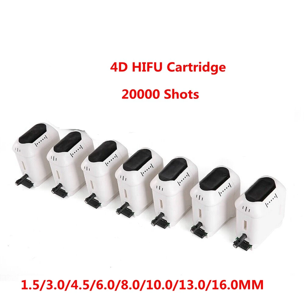 

20000 Shots 12lines 3D/4D HIFU Cartridges Replacement Treatment Parts for HIFU Machine Anti Wrinkles Face Body Lifting