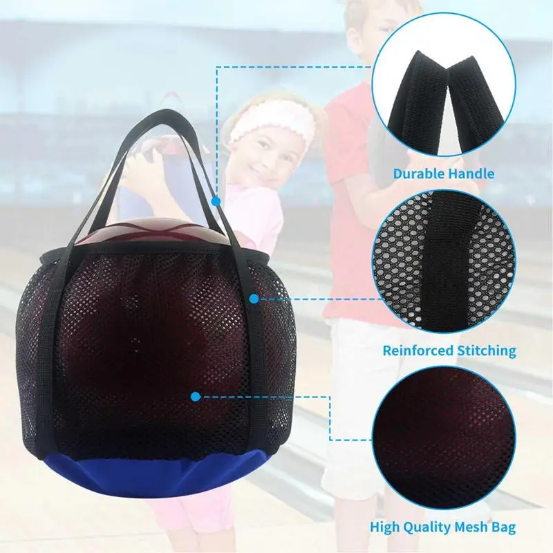 Bowling Handbag Handle Bowling Ball Bag Ball Holder Wear-Resistant Sports Accessories Hold 1