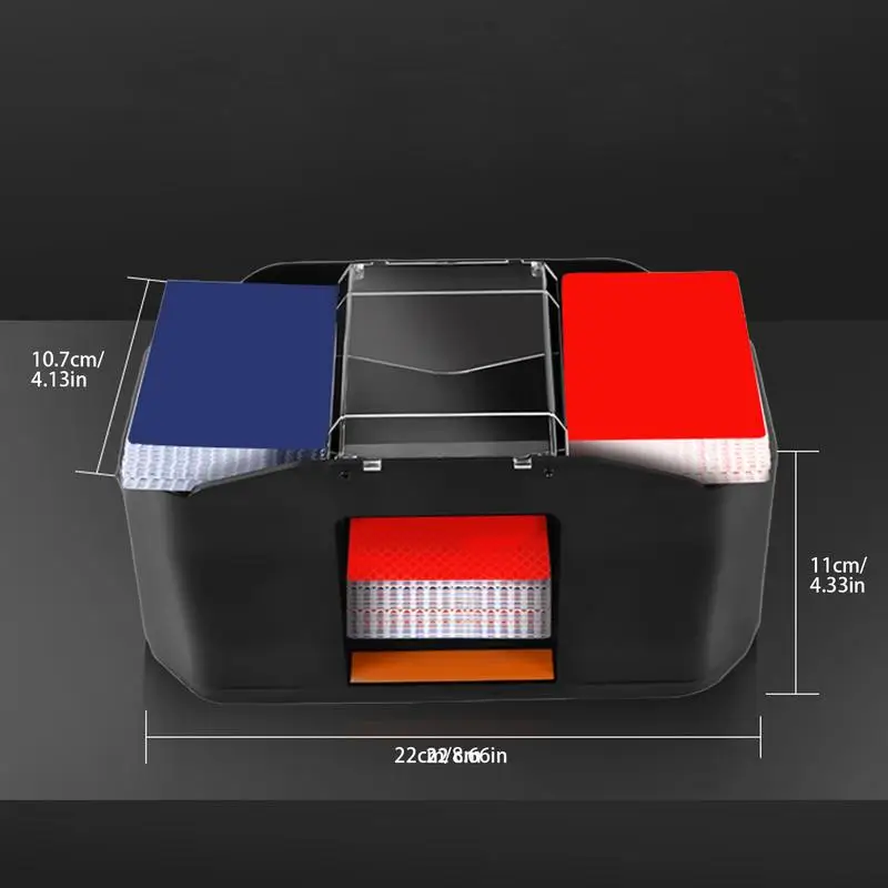 Automatic Card Shuffler With Rechargeable 2000mAh battery Electric Poker Card Shuffler Tool Device For Games Home Party card shuffler