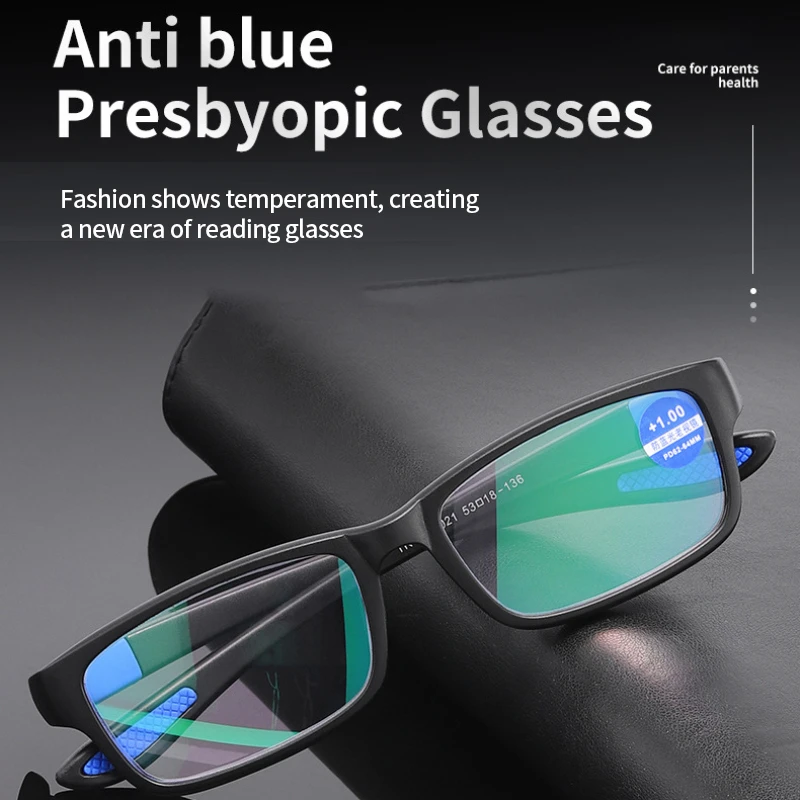 TR90AntiBlurayReadingGlassesMenWomenPrescriptionNearsighted