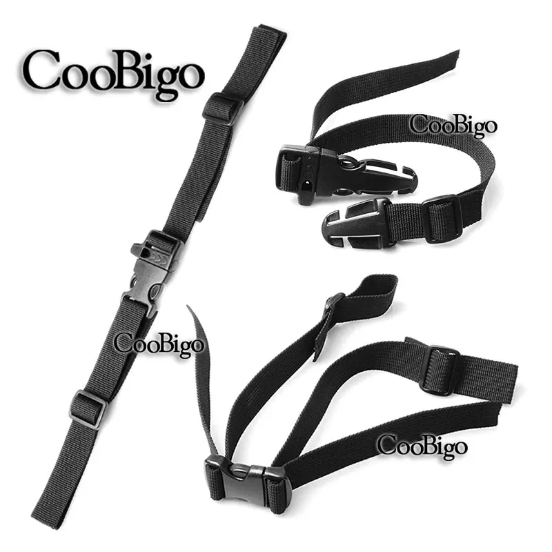 Tactical Buckle Dual Release Buckle Whistle Chest Harness Strap 1Pcs