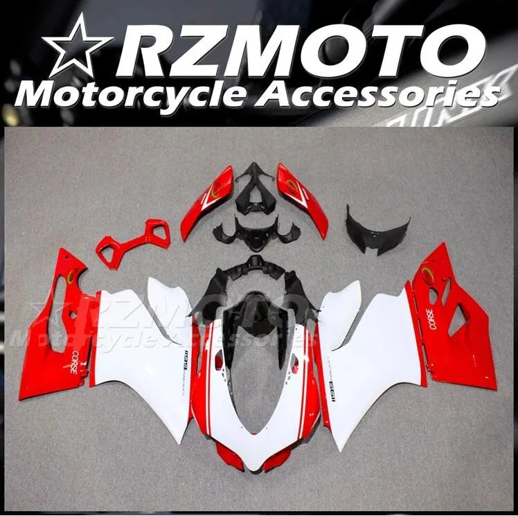 

Комплект обтекателей для мотоцикла DUCATI Panigale 899 1199 2012 2013 2014 комплект кузова высокого качества ABS инъекция Новый красный белый