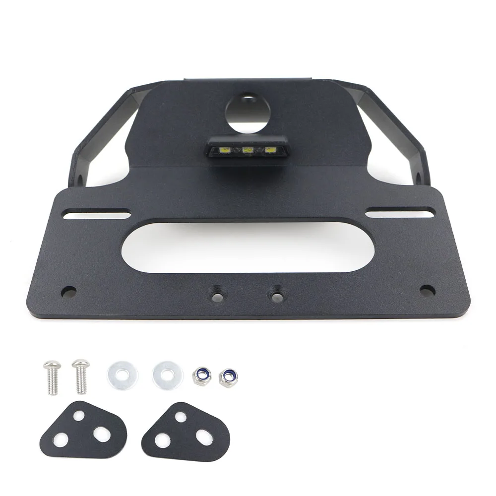 Triumph Scrambler 1200 XE XC 2019-2024 오토바이 리어 테일 깔끔한 번호판 거치대 브래킷 펜더 제거 키트에 적합