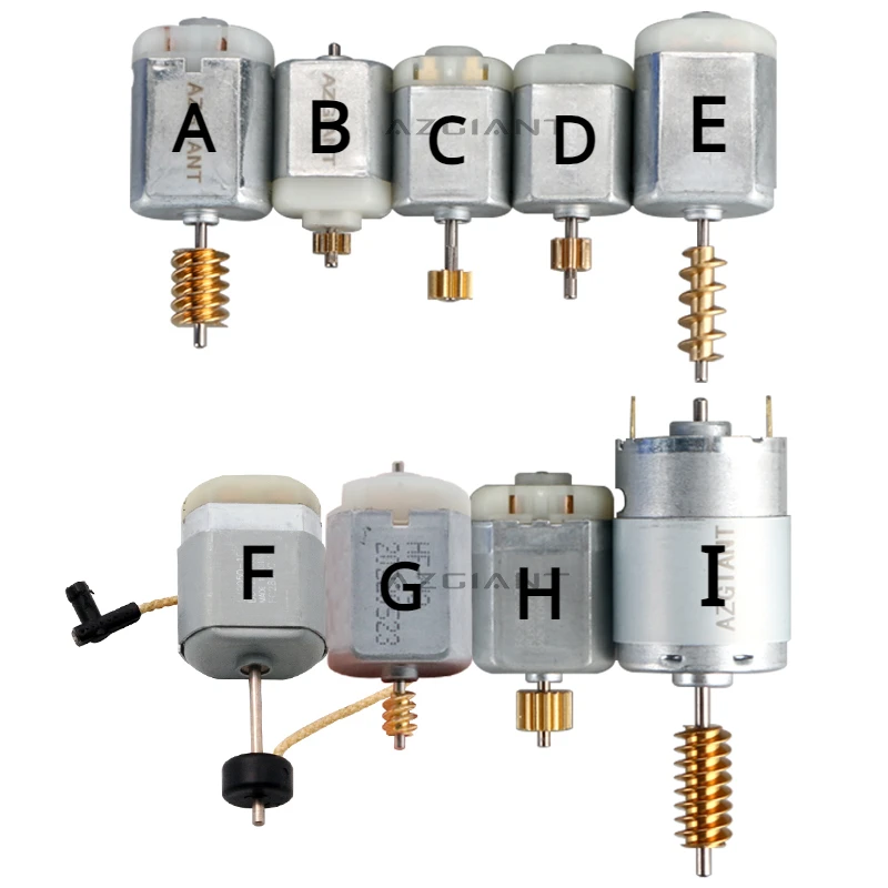 

Двигатель для центрального замка двери Jaguar, боковой актуатор автомобиля, ремонт, микро двигатель с щеткой из углерода, 12 В постоянного тока, совершенно новый, высокая мощность, FC280, сделай сам