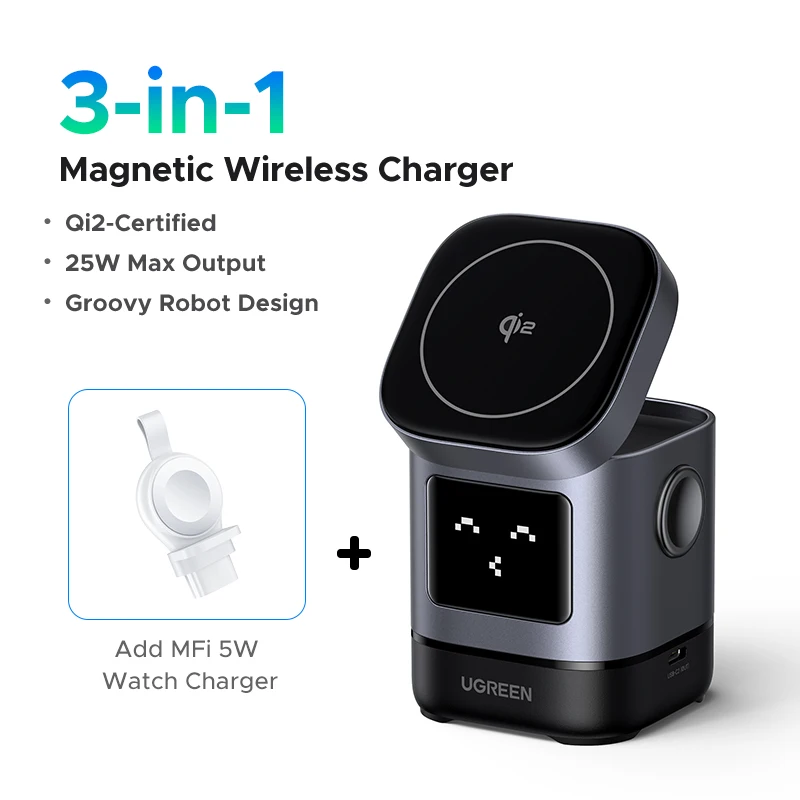 Qi2 Upgrade 3 in 1