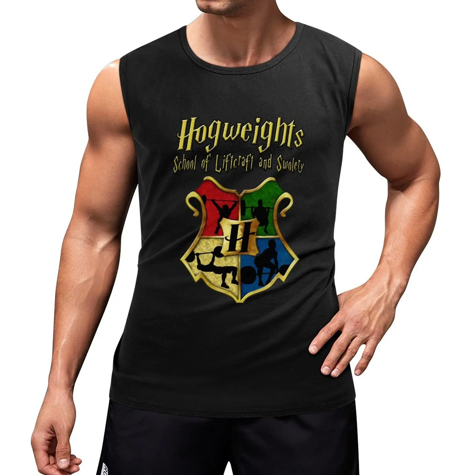 

New Hogweights Tank Top men gym clothing Men's clothing brands