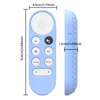 Silicone Protective Case for 2020 Google Chromecast SmartTV Remote Control Non-slip Soft Durable Shockpro Protective Cover Shell 6