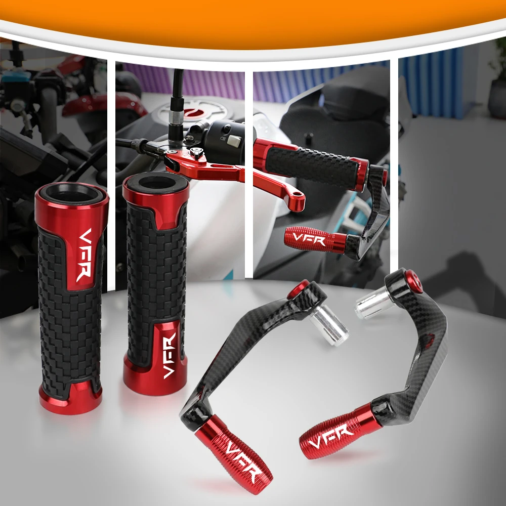 Per Honda Vfr 400 750 800 Vfr400 Vfr750 Vfr800/F Vfr 800 Vfr1200/F Manopole Antiscivolo Moto Protezione Leve Frizione Freno