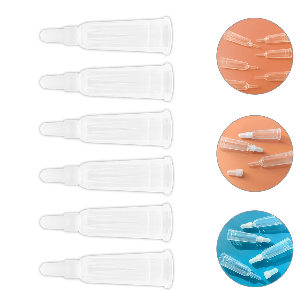 6 Pcs Ampoule Opener Accessories for Liquids Dispensing Tips Replacement Caps Ampule Bottle Applicator Tpe