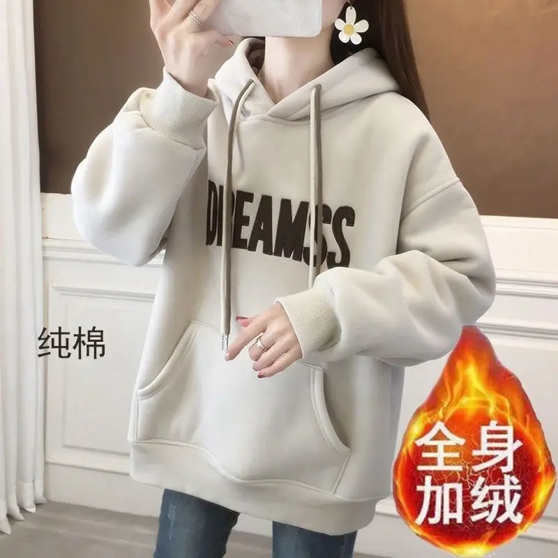 2023-autumn-winter-new-embroidered-hoodie-for-loose-and-versatile-outwear-slim-fit-plush-and-thickened-top