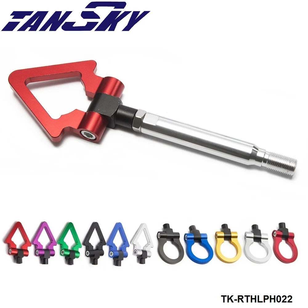 Jdm Aluminum Front/rear Tow Hook Kit For Honda For Subaru Forester For