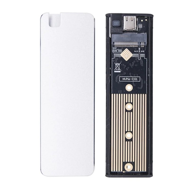 M.2 NVME /NVME+NGFF  SSD ̽ USB  C 10Gbps PCIE M.2 SSD ܺ Ŭ ϵ ũ ڽ