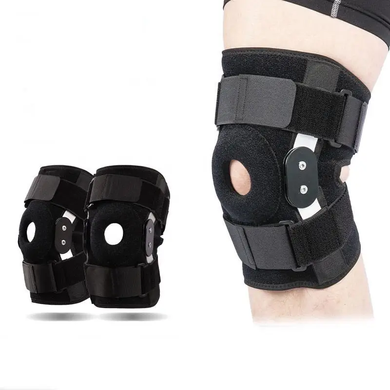 PatellaHingedKneeBracesOrthopedicForKneePainWithSprings