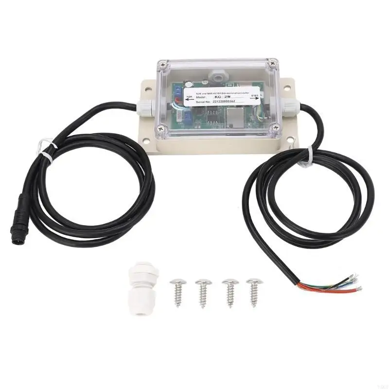 Y5GF Easy Install NMEA Bidirectional Converter For Comprehensive Marine Connectivity