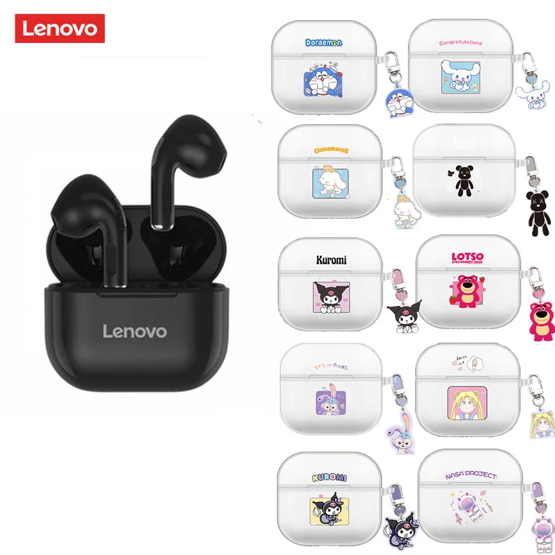 Lenovo LP40 TWS Wireless Earphone Bluetooth 5.0 Bass Touch Control Dual Stereo Noise Reduction Long Standby 230mAH