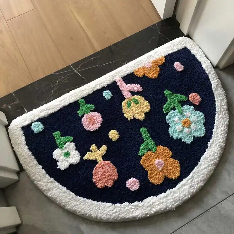 

2023 Bathroom anti-skid mat Bathroom absorbent floor mat Kitchen foot mat