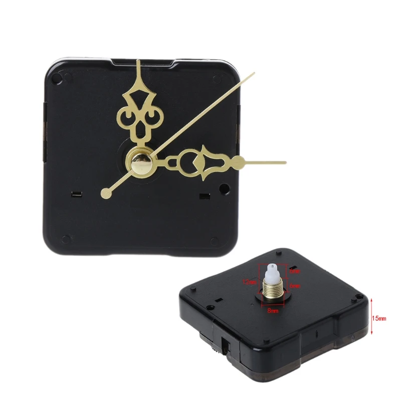 DIY Quartz Clock Movement Mechanism Hands Wall Repair Tools Parts Silent Kit Set 