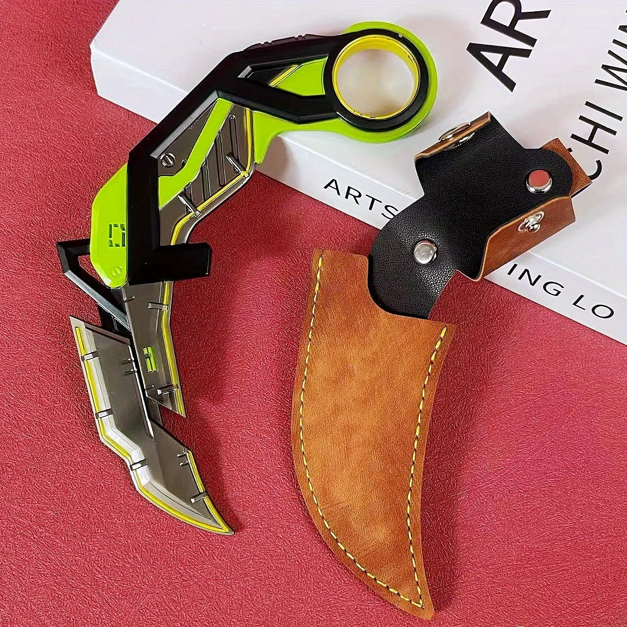 6.7inch Valorant Katana Metal Anime Cosplay Prop Real Size Japanese