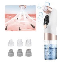 Small Bubble Blackhead Remover Pore Vacuum Face Cleaner Black Head Extractor Skincare Pimple Removal With 6 Suction Heads 1