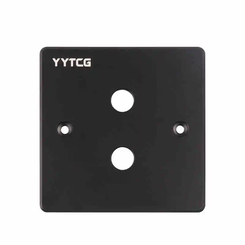 Premium Gold Binding Posts Wall Plate for Audio Speakers - No Soldering Required