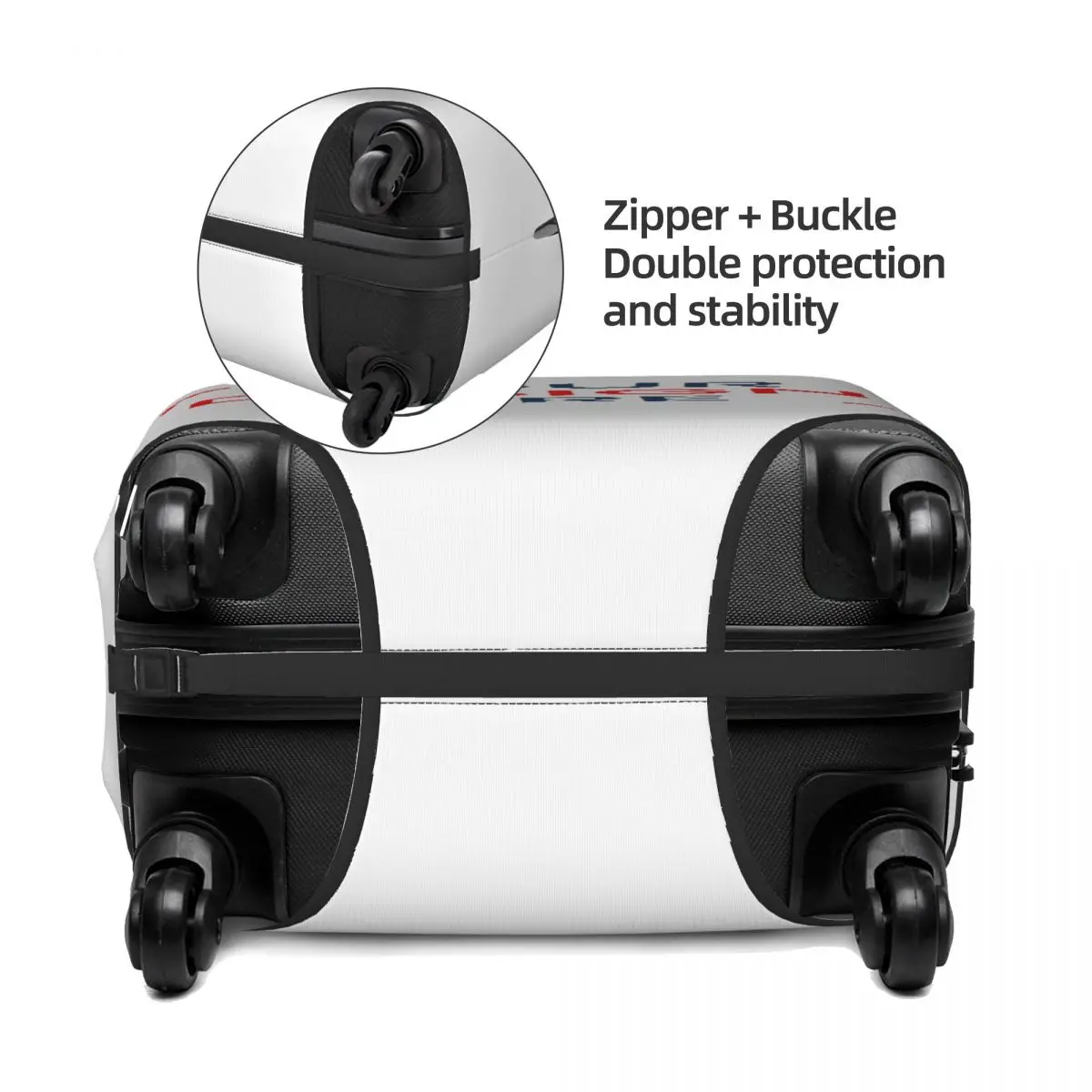 Luggage cover Custom Logo Luggage Cover Elastic Design 18-32 inch