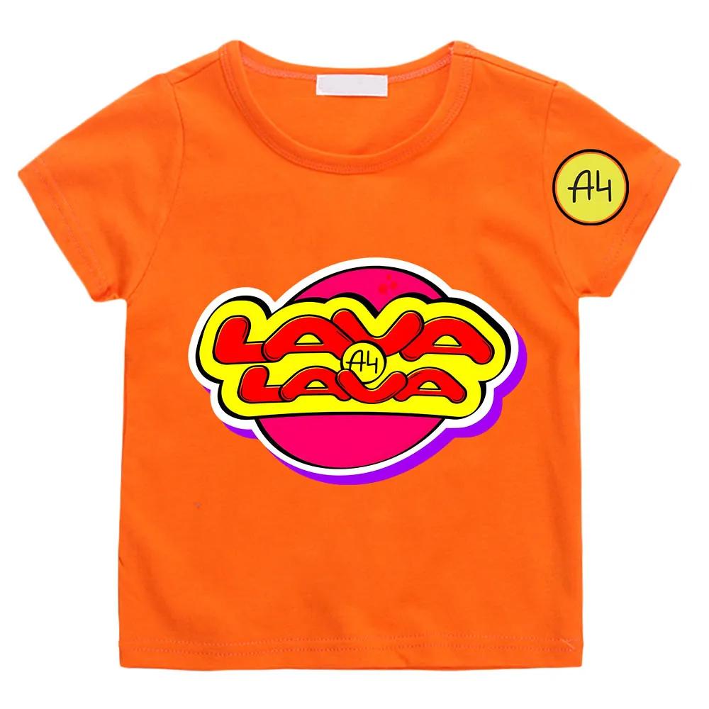 Мерч А4 VladA4 Gothic Anime Short Sleeve Manga T-shirts Cute Cartoon Tshirt 100% Cotton Boys/girls Tee-shirt Funko Pop T-shirt