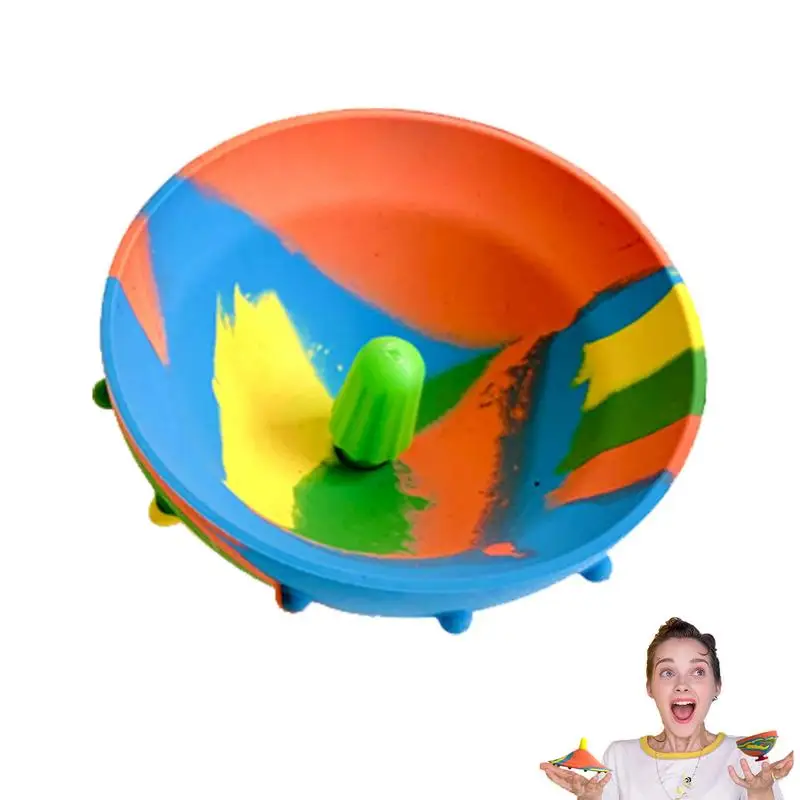 

Похлопывающая чаша, игрушки, Эластичные Игрушки, креативная камуфляжная чаша для развлечения в помещении и на улице, Спортивная похлопывающая чаша, игрушка на кончик пальца для детей и взрослых