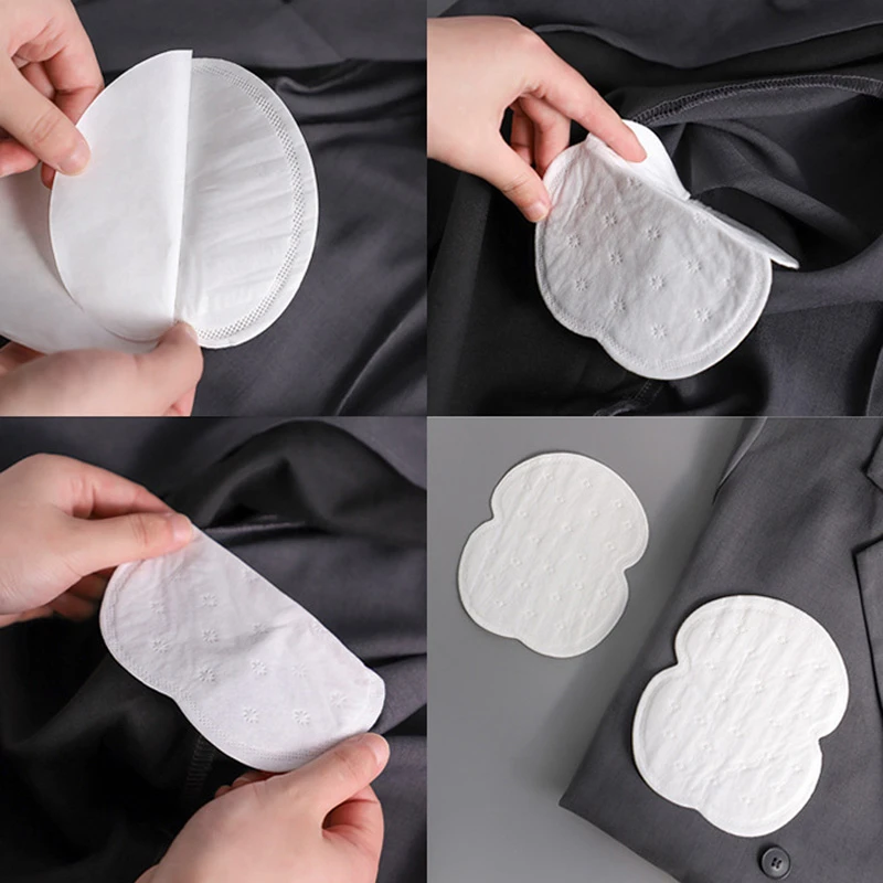 Underarm Sweat Pads 10pcs/1 bag ultra-thin breathable disposable axillary sweating patch Invisible Anti sweat clothing patch