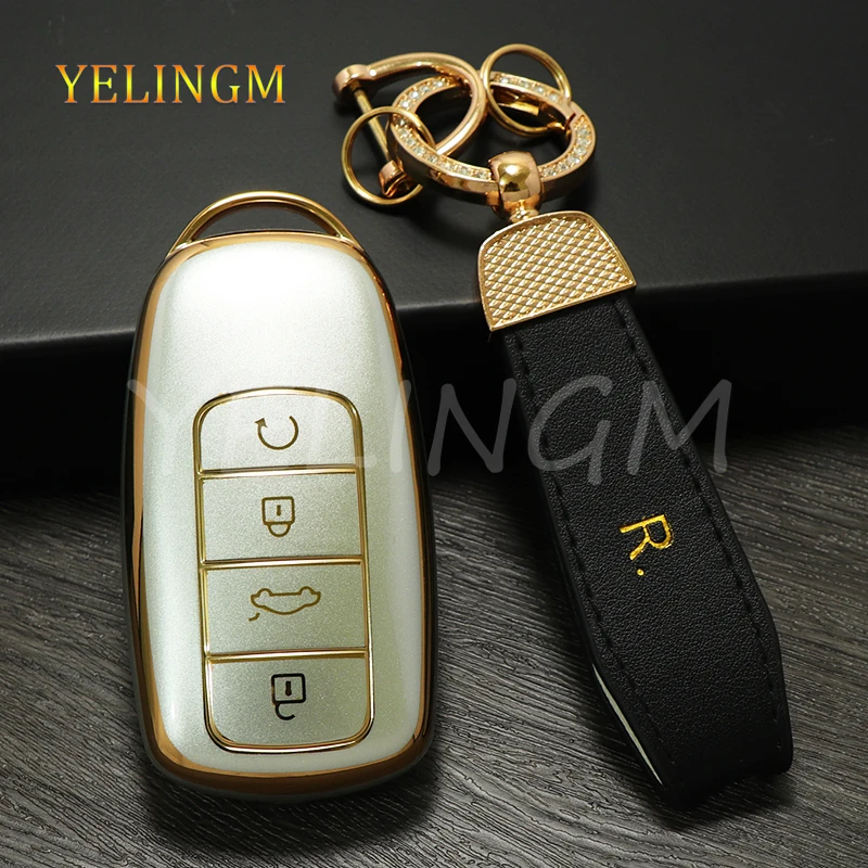 Premium TPU Car Remote Key Case Cover Protector - Stylish and Durable Accessory