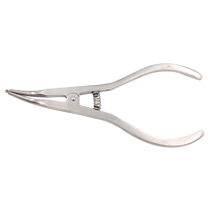 

Dental sub-tooth ring placement pliers place tweezers rubber ring ligation ring placer open pliers orthodontic correction tool
