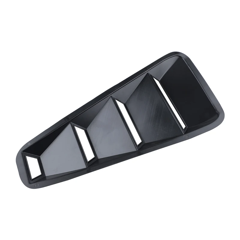 1 Pair 1/4 Quarter Side Window Louvers Scoop Cover Vent For Ford/Mustang 2005-2014 car rear window cover