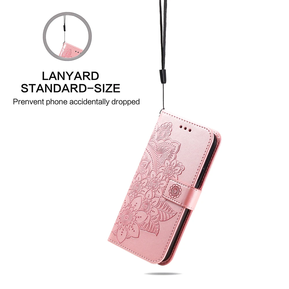 Magnetic Leather Wallet Flip Phone Case