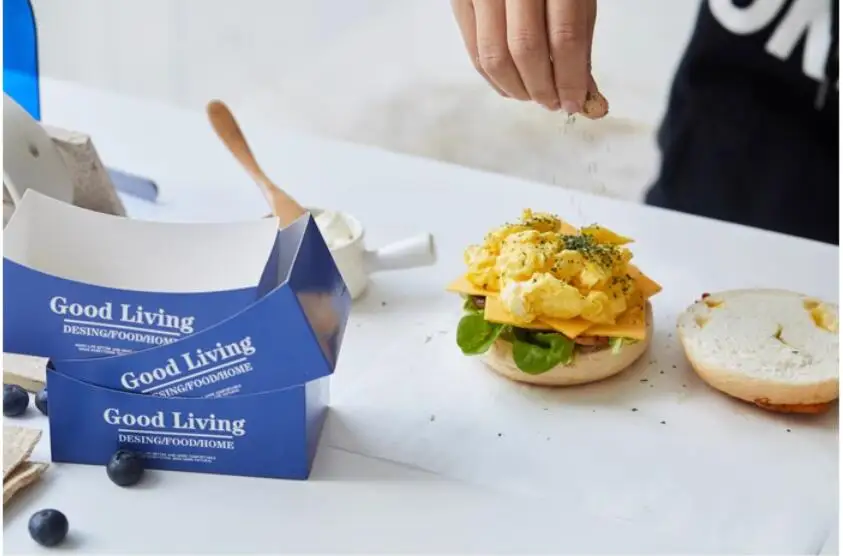 50pcs Sandwich Packaging Boxes, Hamburger, Toast & Bread Paper Trays, Disposable Fo... - SKU SHPB2233 - UGI Packaging