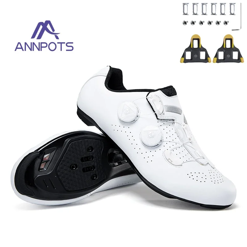 Men Self-Locking Speed Bicycle MTB Sneakers Racing Bike Shoes Cleats Spd Cycling Shoes Women Mountain Road Cycling Footwear cycling shoes