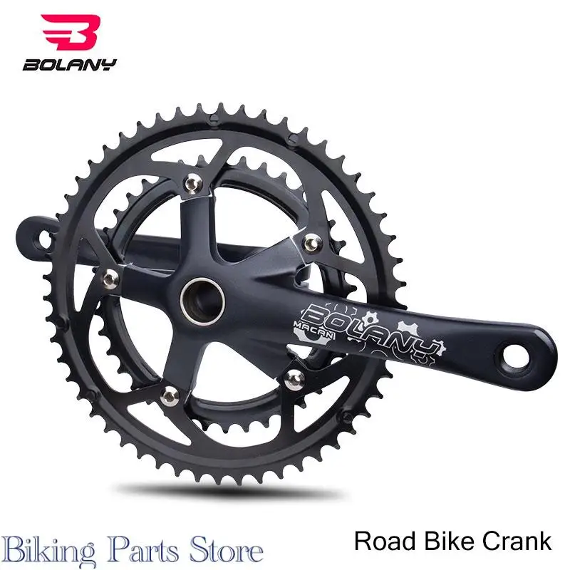 Bolany Bicycle Crankset Road Cranks 130BCD Cranckset Chainring Bike