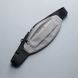 Waterproof Reflective Running Waist Bag (GRAY)